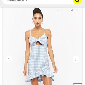 F21 Gingham Cami Dress